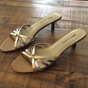 ⭐️LAST CALL- DONATING⭐️ Metallic Kitten Heels